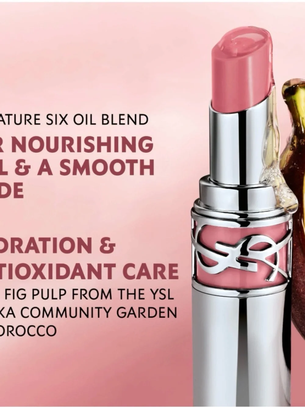 Yves Saint Laurent Loveshine Lip Oil Stick — Deep Ruby Red